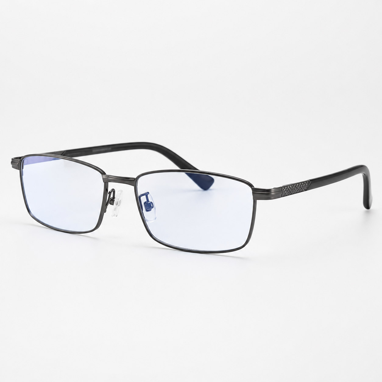 Rectangular blue-light glasses